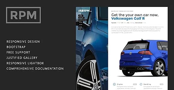 RPM - Auto Deal Landing Page