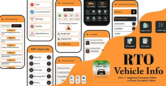 RTO Vehicle Information - RTO Vehicle Info App - All Vehicle Information - Get RTO Details