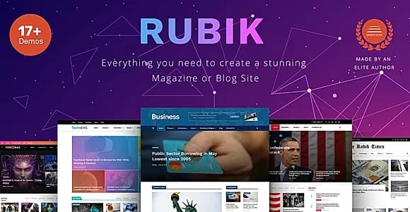Rubik WordPress Theme