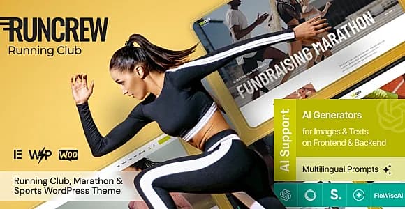 RunCrew WordPress Theme