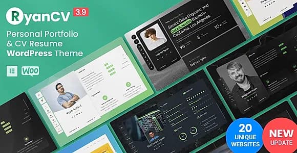 RyanCV WordPress Theme