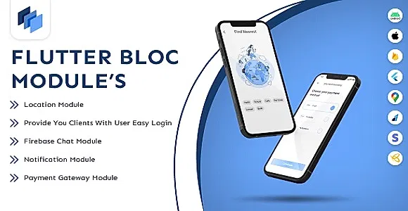 Saas Module App - Flutter Full App BloC State Management