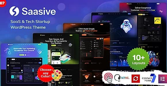 Saasive WordPress Theme