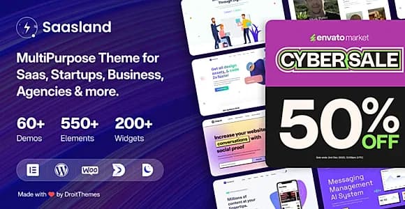 Saasland WordPress Theme
