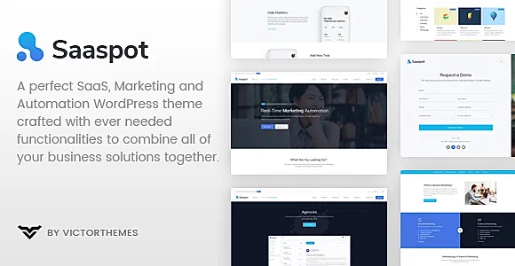 SaaSpot WordPress Theme