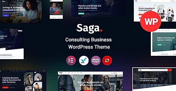 Saga WordPress Theme