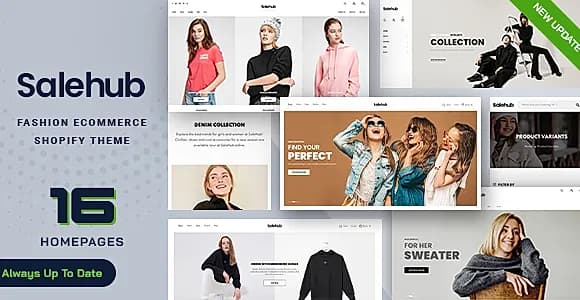 SaleHub - Clothing and Fashion Shopify Theme
