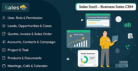 Sales SaaS - Business Sales CRM