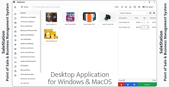 SaleStation - Point of Sale & Business Management System