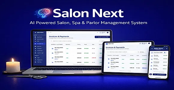 Salon Next – AI Powered Salon, Spa & Parlor Management System