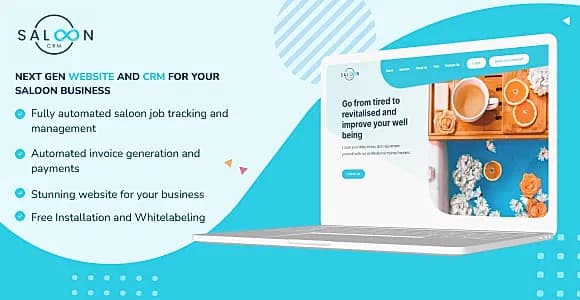 Saloon / Massage Website and Admin/CRM | Best Admin/CRM for saloon and cosmetics Industry