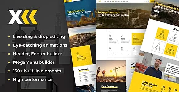 Samatex WordPress Theme