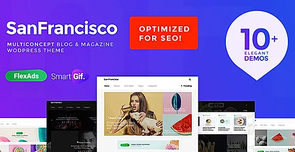SanFrancisco WordPress Theme