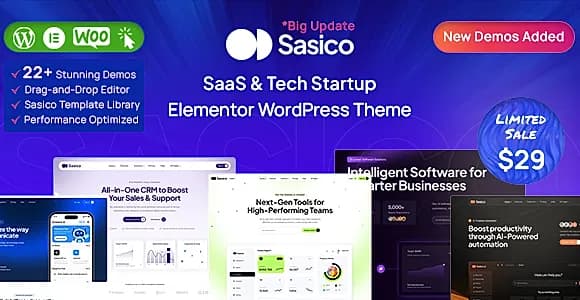 Sasico WordPress Theme