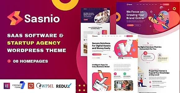 Sasnio WordPress Theme