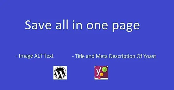 Save All In One Page WordPress Plugin