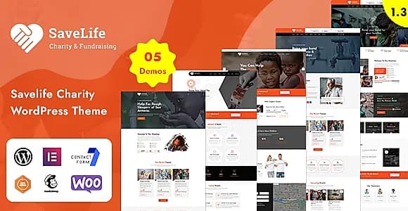 Savelife WordPress Theme