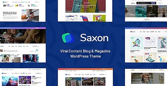 Saxon WordPress Theme