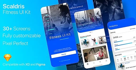 Scaldris Fitness App