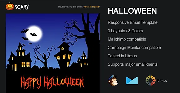 Scary - Halloween Email Campaign Template