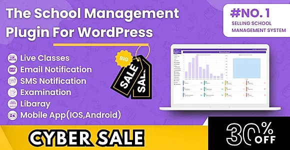 School Management - Education & Learning Management system for WordPress