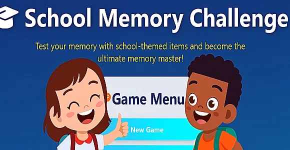 School Memory Challenge Game