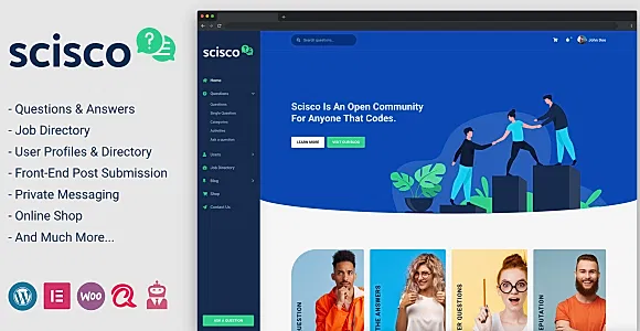 Scisco WordPress Theme