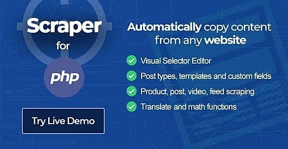 Scraper - Content Crawler PHP Edition