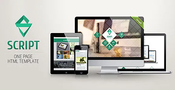 Script - HTML5 One Page Template