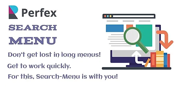 Search Menu for PerfexCRM