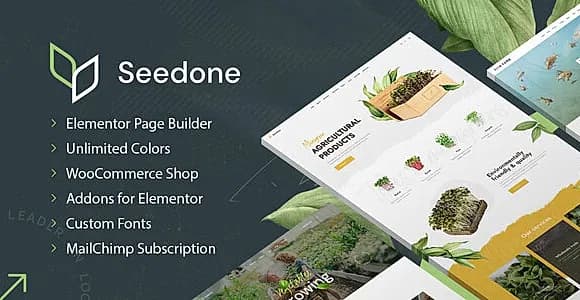 Seedone WordPress Theme