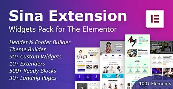 SEFE - Sina Extension for Elementor