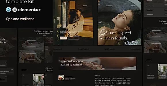 Senara - Spa & Wellness Elementor Template Kit
