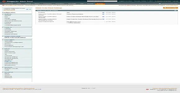 Send New Order Email to Admin