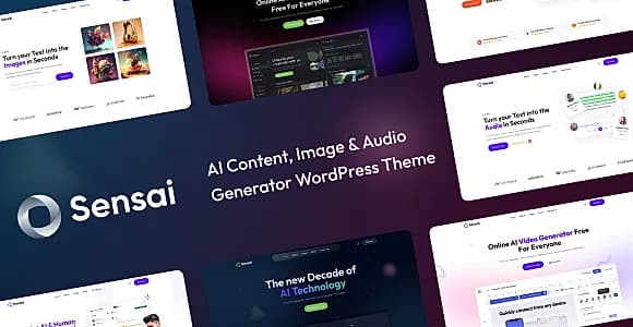 Sensai WordPress Theme