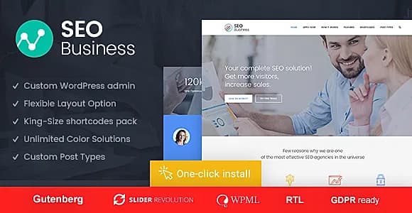 SEO Business WordPress Theme
