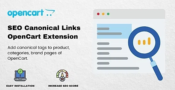 SEO Canonical Links OpenCart Extension