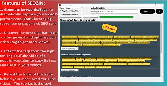 SEOZIN: Youtube SEO Booster