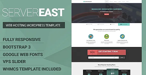 ServerEast WordPress Theme