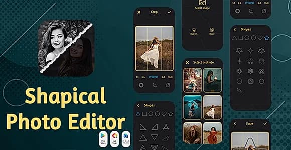 Shapical Photo Editor - Abstracta - Edit Photos - Shapical Image Editor - AI Photo Editor