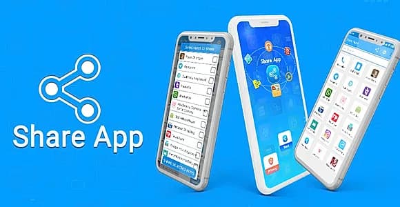 Share Application - Transfer APK & Backup APK - - Android App + Admob + Facebook
