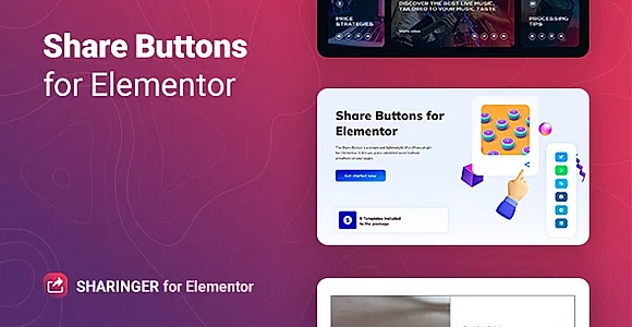 Sharinger for Elementor WordPress Plugin