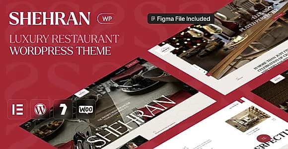Shehran WordPress Theme
