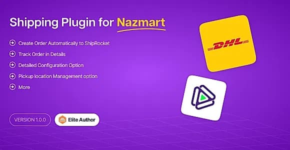 Shipping Plugin - Nazmart Multi-Tenancy eCommerce Platform (SAAS)