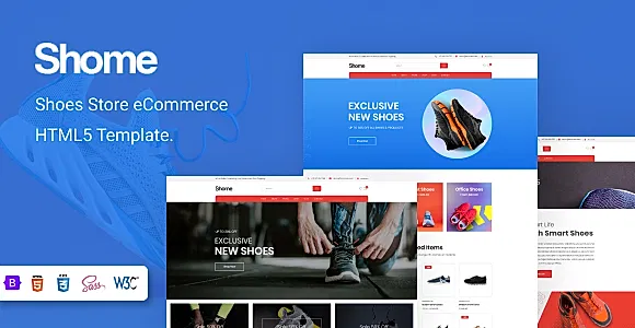 Shome - Shoes eCommerce Website Template