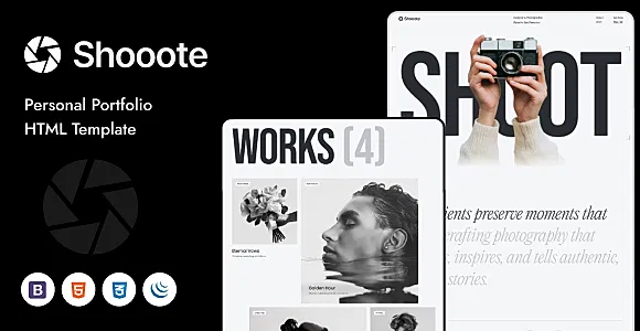 Shooote - Portfolio HTML5 Template