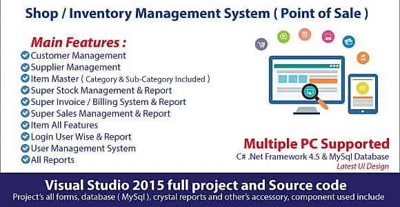 Shop Advance | Full Sales & Inventory Management System with source code