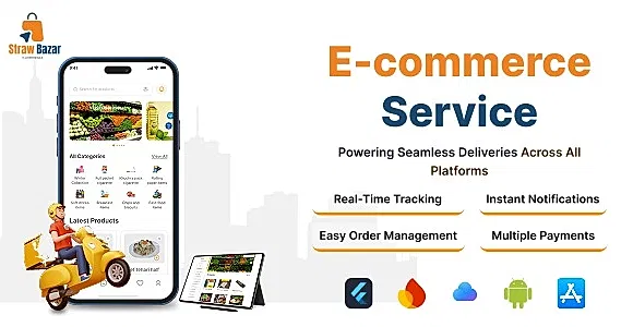 Shop Cart with Delivery System - Android & IOS