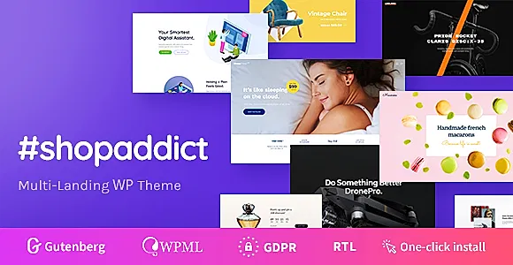 Shopaddict WordPress Theme