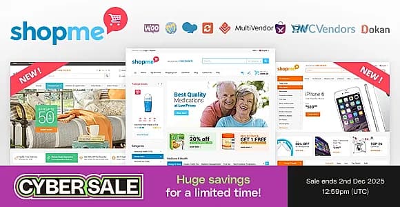 Shopme WordPress Theme